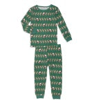 Christmas Can Can Pajama Long Sleeve Set