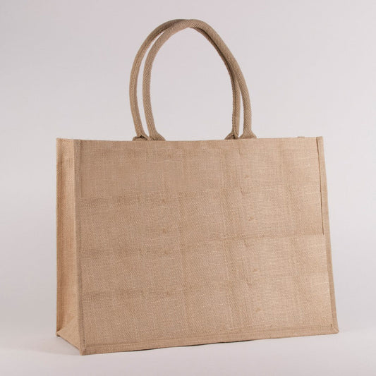 Jute Pocket Tote - Natural