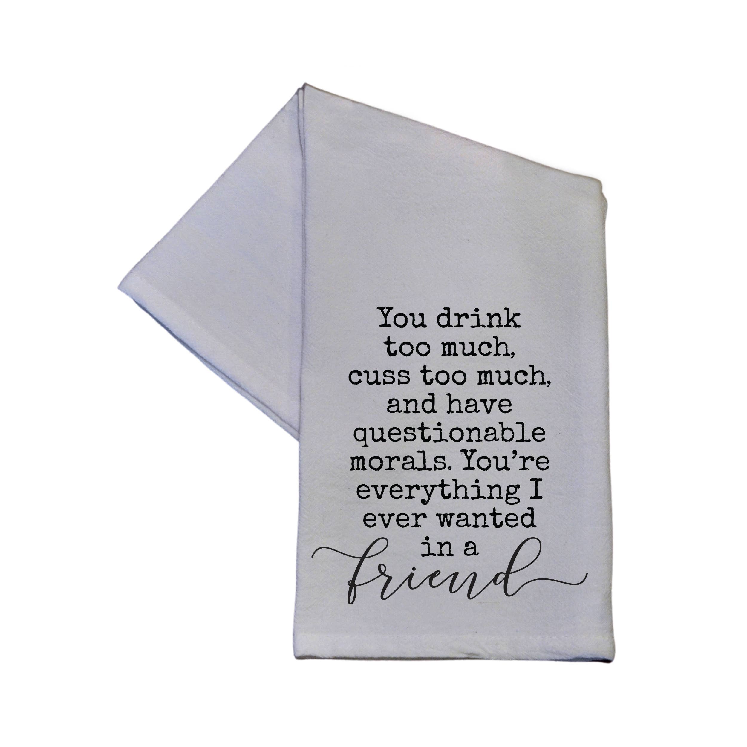 Funny Tea Towels, Sassy Kitchen Towels