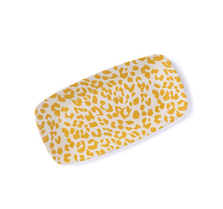 Ainsley Small Oblong Serving Platter - Yellow