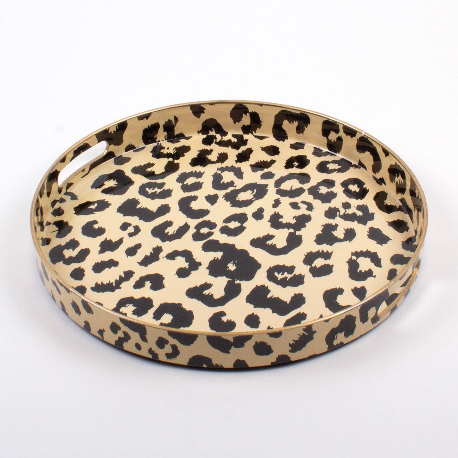 Leopard Round Tray