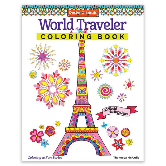 Coloring Book - World Traveler