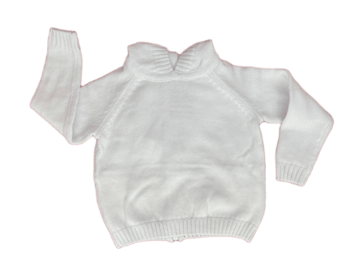 Little la la Cotton Knit Hooded Sweater