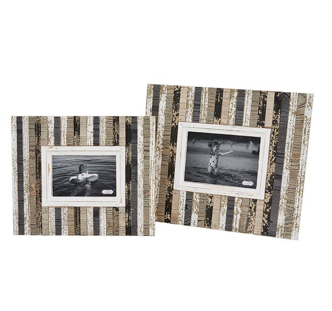 Variegated Plank Picture Frames
