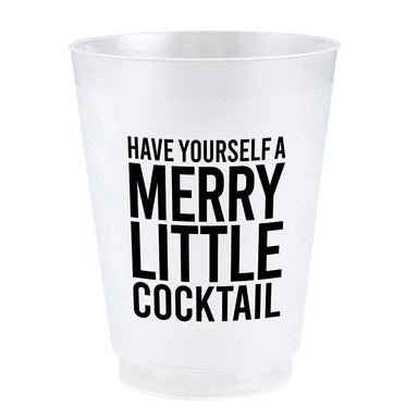 Frost Flex Cups, Set of 10 - Merry Christmas Y'all! – She She Boutique