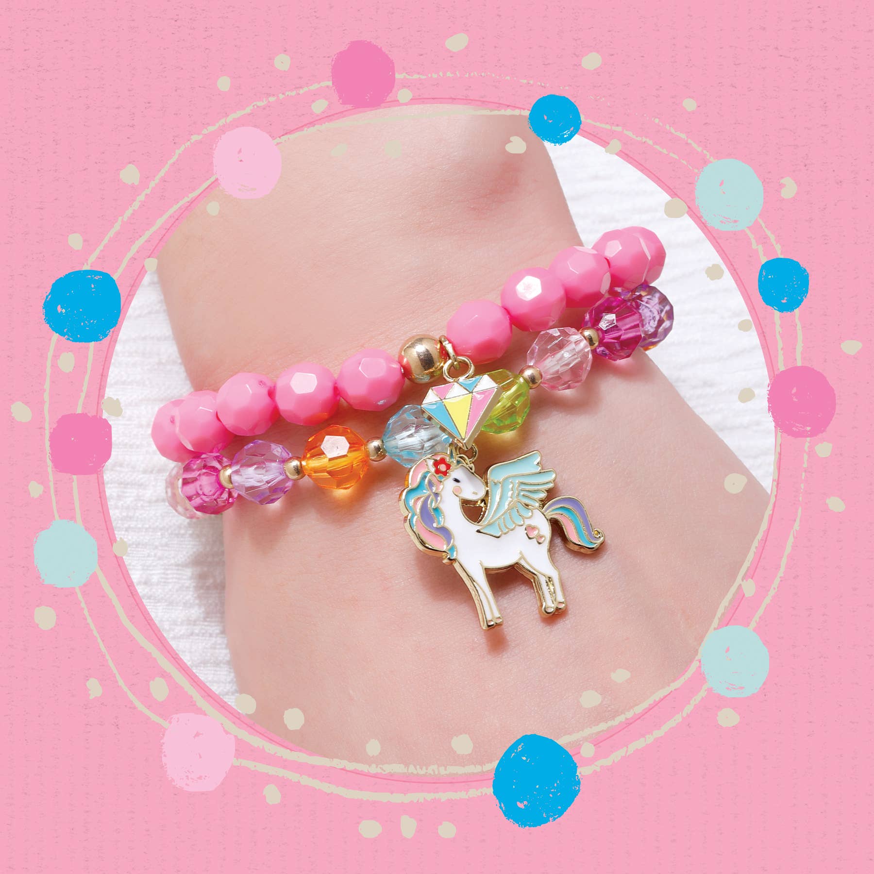 Darling Duo Bracelets- Unicorn Wishes