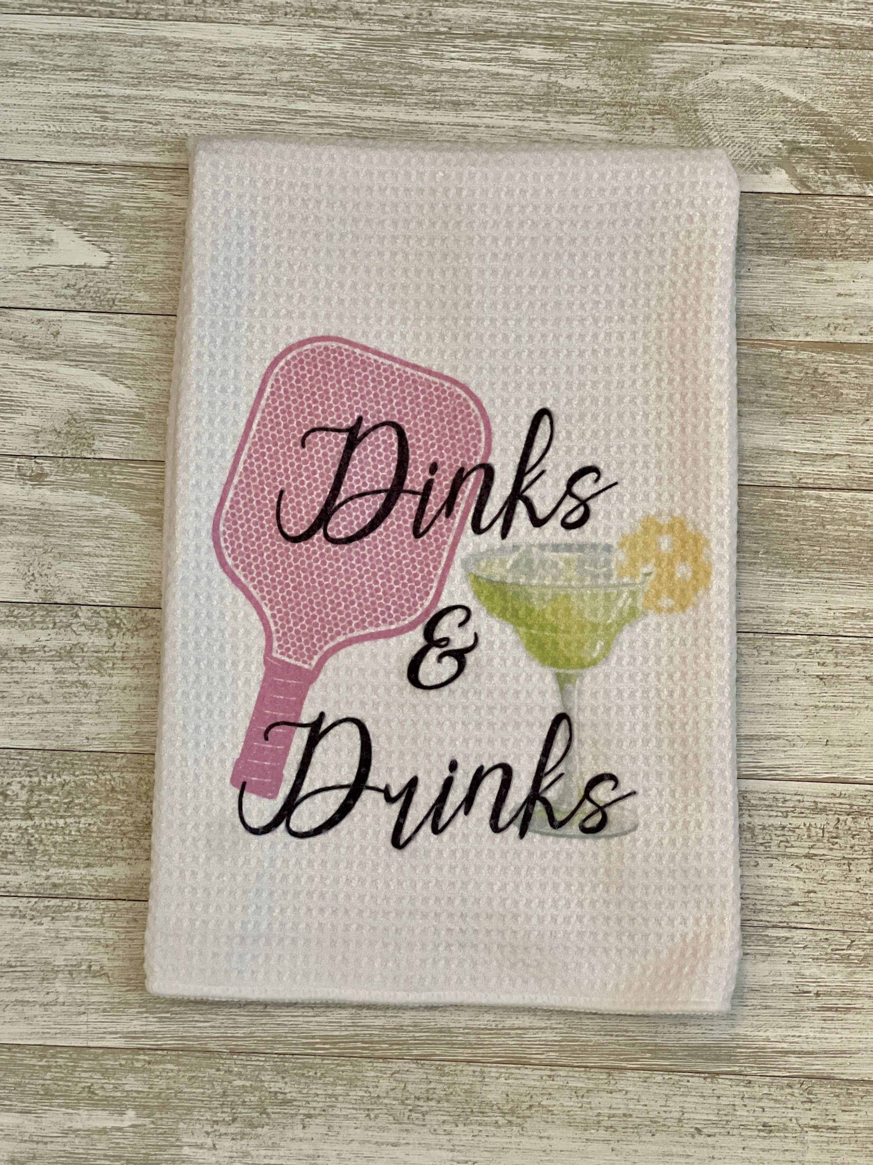 Drinks and Drinks Pickle Ball Towel