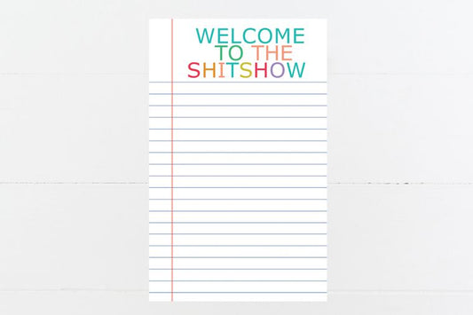 Welcome to the Shitshow Funny Notepad (NEW!)