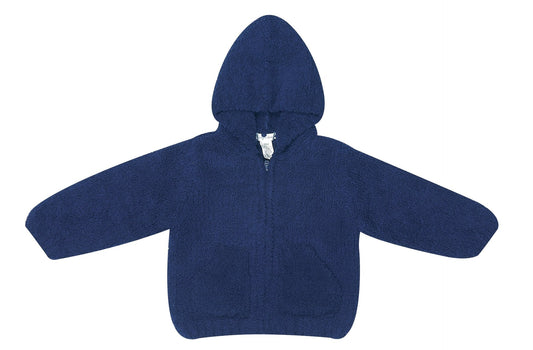 Navy Chenille Hoodie in Size 12/18M