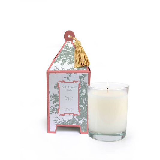 Amapola de Seine Classic Toile Pagoda Box Candle