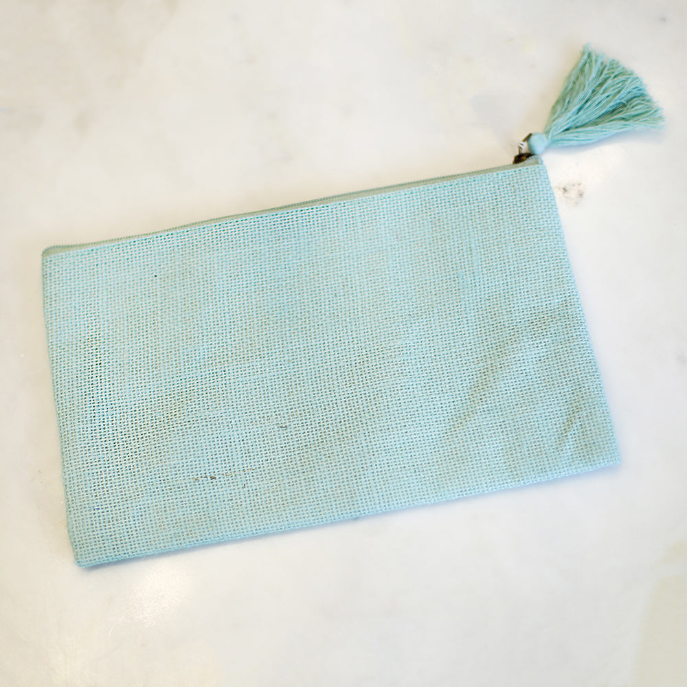 Jute Cosmetic Bag