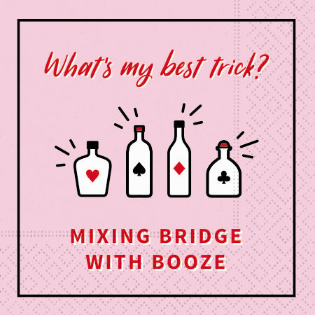 Bridge Club Napkin-Beverage