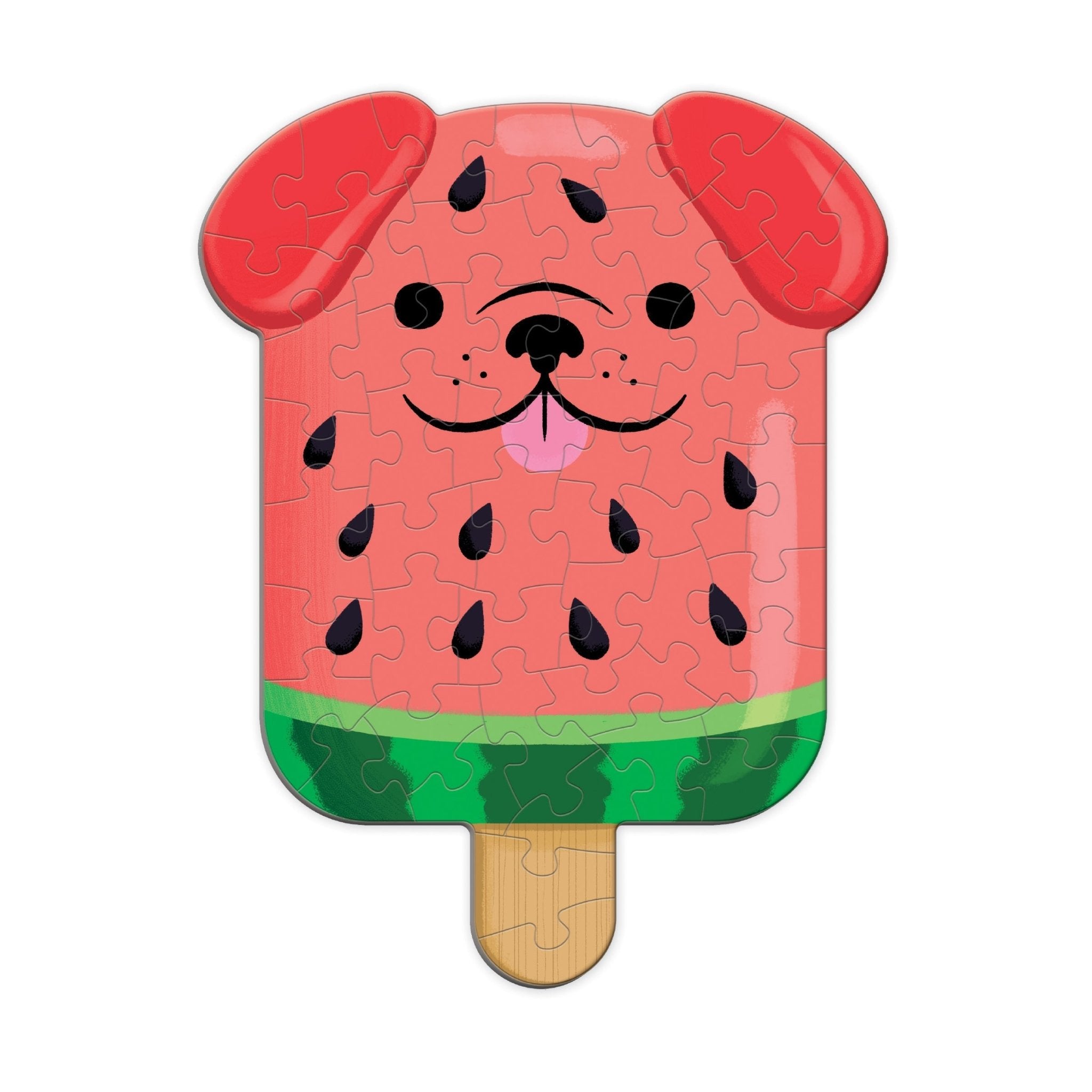 Puzzle Mini Scratch And Sniff Watermelon Pupsicle (48 Piece)